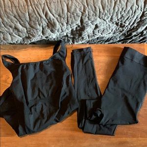 Blanqi tank top and leggings